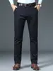 Ropa para Hombre Fengshe / Nuevo Estilo Otoño/Invierno 2026 Pantalones Gruesos de Pana para Negocios Casuales Pierna Recta Pequeña Resistentes a las Arrugas Pantalones de Traje Pantalones Largos