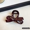Accesorios Sencillos para el Cabello Estilo Coreano Pinza de Tiburón de Moda Versátil 2025 Otoño Nuevo Pinza para el Cabello Lazo Tamaño Mediano Pinza de Agarre Tocado