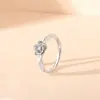 Anillo de Pareja Rosa y Príncipe para Hombres y Mujeres Un Par de Anillos de Pareja Mobius Tendencia de Moda Anillo de Pareja con Apertura de Diamante