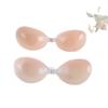 Sutiã Fino de Silicone, Invisível, Adesivo de Seio sem Marcas, Anti-Suor, Anti-Ondulação, Push-Up, Adesivo de Sutiã para Costas Bonitas, Autoadesivo, Sem Alças, Não Cai