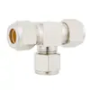 Conector de manguito de tarjeta de latón electrochapado de 3/89.52 mm conector de hardware para eliminación de polvo textil de giro rápido a alta presión accesorios