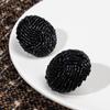 Hebilla decorativa hecha a mano con botones estilo Chanel para abrigos, vestidos y accesorios de piel.