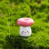 Nuevo Producto Transfronterizo Lindo Hongo Pequeño Chueco Lindo Musgo Micro Paisaje Accesorios de Decoración DIY Adornos en Miniatura