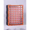 Ornamento de Mesa Gaveta-tipo Caixa de Armazenamento Peças de Parafuso Material Caixa de Ferramentas Montável na Parede Caixa de Componentes Eletrônicos Armário de Acessórios