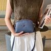 Bolsa Feminina de Couro Transfronteiriça ao Vivo Moda Versátil Nicho Pequena Quadrada Couro Bovino Camada Superior Bolsa Transversal Bolsa de Ombro 6003