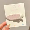 Pinzas laterales estilo dopamina con un toque de alta gama, pinzas delicadas con flecos para niñas, pasadores dulces, pinzas de cocodrilo a la moda