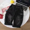 Pantalones de Otoño para Niños Q020, Pantalones Cargo de Moda Tendencia Estilo Coreano para Niños, Jeans Versátiles Elegantes Nuevos de Primavera y Otoño