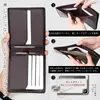 Cartera corta de cuero napa para hombre para exportación, billetera de cuero de hojas sueltas con 70% de descuento, monedero con bloqueo de color para Amazon Japón