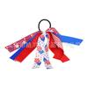 Haochuan 531 Dia da Independência Europeu e Americano Faixa de Cabelo Infantil para Crianças Elástico para Rabo de Cavalo de Menina Acessórios de Cabelo Fitas de Torcida