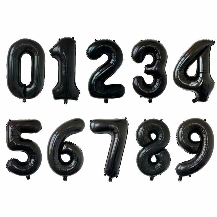 商品详情图_16寸仿美数字0-9铝箔气球美版生日数字气球批发