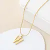 Amazon Transfronterizo Más Vendido Moda Creativa Tendencia Estilo 26 Collar con Iniciales en Inglés Fábrica de Collares Aprobación Directa de Fábrica