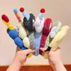 Faixa de cabeça de desenho animado para lavar o rosto para mulheres, nova faixa de cabeça de pelúcia 2026 para maquiagem, presilha de cabelo fofa, elástico de cabelo, acessório de cabeça