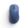 Ratón Bluetooth inalámbrico con logotipo personalizado, carga de modo dual, adecuado para escritorio y portátil, funcionamiento silencioso