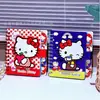 Cuaderno Espiral Temático de Gatos con Bolsillo de Diseño Único y Cinta Mágica, Bloc de Notas para Estudiantes, Papelería de Estudio, Transfronterizo