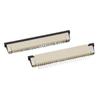 Conector Hembra para Cable FPC/FFC, Paso de 1.0mm, Tipo Cajón, Tapa Superior abatible, Terminal de Cobre, 4P-32P