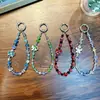 Cadena para Teléfono Móvil con Colgante de Llavero de Aleación con Lazo y Perlas Exquisito Colgante para Funda de Teléfono Móvil Correa de Muñeca Accesorios para Bolsos Pequeños Regalos