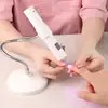 Lâmpada de Manicure de Uma Palavra Mesa Elétrica Armazenamento Secagem Rápida Sensor Máquina de Fototerapia Patch de Unha Portátil Cola para Extensão Mini Lâmpada de Manicure