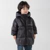 Chamarra de plumón Hahoybei 25201 Personalizada para Niños Ropa de Invierno Estilo Coreano 2025 Nueva Color Sólido Top Exterior