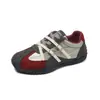 Zapatillas deportivas retro para mujer de estilo alemán, nuevo modelo otoño 2026, correa de doble hebilla, zapatillas deportivas casual versátiles de bloques de color
