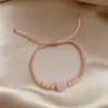 Novo Festival do Barco-Dragão Estilo Chinês Pulseira Redonda de Corda Colorida Trançada Feita à Mão, Corda de Mão de Nicho de Luxo Leve, Acessório de Mão Doce Versátil Simples para Mulheres