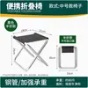 Taburete Plegable Banco Portátil Silla para Trenes de Alta Velocidad, Metro, Tren, Viajes al Aire Libre, Camping, Taburete Plegable Pequeño, Taburete de Pesca