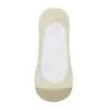 Calcetines Invisibles de Seda de Hielo para Mujer, Antideslizantes, Corte Bajo, Calcetines Cortos, Estilo Delgado de Verano, Calcetines Transpirables Invisibles de Algodón Puro