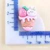 Materiales para Decoraciones de Fundas de Teléfono de Resina de Pegamento Cremoso para Bricolaje: Oso de Queso, Conejito Lindo, Dijes de Animales para Zapatos Crocs