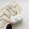 Bolso de hombro elegante, simple y a la moda para mujer 2023, nuevo bolso texturizado de axila de principios de otoño, versátil, estilo coreano, a la moda