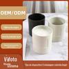 Vela de cerâmica personalizada Copo cross-border apoio enchimento cera de soja criativo ins aromaterapia vela copo diy logotipo