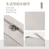 Estilo wabi-sabi bolsa de higiene pessoal portátil para pendurar bolsa de armazenamento de cosméticos de viagem grande capacidade bolsa de maquiagem estilo coreano atacado transfronteiriço