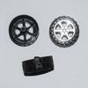 2*32 rueda de plástico rueda de juguete tecnología de ruedas piezas de producción accesorios para juguetes comercio exterior AliExpress T322A