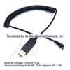Linha de reforço de linha de mola USB-PS700 adequada para Canon DR-E5 DR-E8 DR-E10 DR-E12