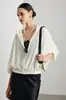 Camisa con Protección Solar Entrelazada para Mujer, Nuevo Estilo Primavera y Verano 2026, Corte Holgado, Lujo Ligero, Alta Calidad, Color Sólido, Chaqueta Delgada