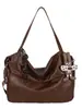 Bolso Tote de Gran Capacidad Nuevo 2025, Bolso Retro de Moda y de Alta Gama, Bolso de Hombro Versátil Estilo Europeo y Americano para Mujer