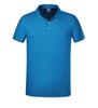 Color sólido flor de perla mercerizada para hombre y mujer de manga corta con solapa polo ropa de grupo overoles ropa de clase impresión de logotipo ocio