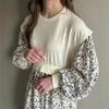 Vestido Largo de Manga Larga a Rayas con Cuello en V Estilo Perezoso Japonés para Mujer 2026 Otoño e Invierno Nuevo Holgado de un Solo Botón Hasta la Rodilla