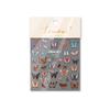 Sticker Tomoni Cooperación Guofeng-Wu Yi Pegatina Japonesa para Uñas Pegatina para Uñas Pegatina para Uñas Pegatina de Mariposa Rosa