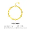 Pulsera de la Rueda de la Fortuna de Plata de Ley S925 de la Suerte y la Prosperidad para Mujer Moda Nicho Versátil Alta Gama Joyería al Por Mayor de Nuevo Estilo Chino