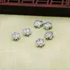 Artesanato Tradicional Prata Amuleto da Sorte Joias Feitas à Mão Pulseira Colar Acessórios Contas Espaçadoras Acessórios DIY Atacado