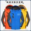 Chaqueta fina de otoño, mono de trabajo, a prueba de viento, impermeable, de una sola capa, ropa de trabajo, logotipo impreso bordado
