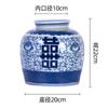 Jingdezhen Novo Estilo Chinês Vaso de Cerâmica Vaso Decorativo Ornamentos de Cerâmica Acessórios para Casa Vaso Antigo Hidropônico Bule de Chá