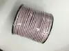 Pulsera de cuerda con borlas de terciopelo estilo coreano, accesorios, cordón tejido a mano de gamuza, suministro al por mayor