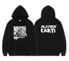 Sudadera Playboi Carti de Comercio Exterior Nueva 2025 Sudadera con Estampado Harajuku Corte Regular Top Unisex