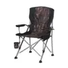 Cadeira dobrável personalizada para exterior, cadeira de camping portátil para lazer, cadeira de descanso para piquenique, banco de pesca, cadeira de praia, cadeira de ferradura com encosto alto