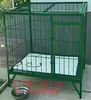 Jaula para Perros Reforzada con Ángulo de Hierro para Perros Medianos a Grandes Sólida Espesada Resistente a Mordidas Resistente a la Corrosión Criadero de Perros Pastor Alemán