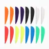 Al por mayor en stock plumas para flechas 2 pulgadas Forma de gota de agua plástico de alta elasticidad para flechas de poleas y recurvas accesorios transfronterizo