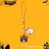 Colgante de Dibujos Animados de Halloween Transfronterizo Calavera Calabaza Fantasma Colgante para Bolsa Lanyard Llavero Regalo Pequeño para Eventos