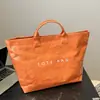 Nuevo Bolso de Mano para Mujer de Gran Capacidad, Cara Brillante de Nicho, Moda Vintage, Bolsa de Compras de Papel DuPont, Bolso Tote Casual Simple