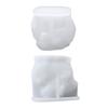 Boneca Dorminhoca da Lua Concha de Anjo Bebê Anjo Vela Aromática Molde Resina DIY Enfeites de Carro Gesso
