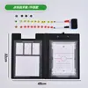 Tablero Táctico de Baloncesto de Venta Caliente Transfronterizo Tablero Táctico de Fútbol para Entrenador Tablero de Comandos Demostrativo Borrable Tácticas Entrenador